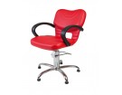 Fotel fryzjerski BETTY firmy Panda extra czerwień
