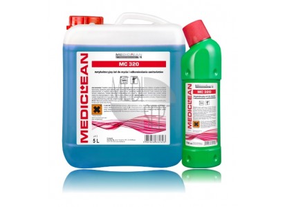 Mediclean MC320 antybakteryjny żel do mycia i odkamienia 750ml