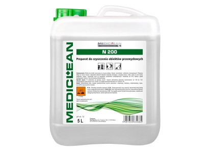 Mediclean N200 preparat do czyszczenia podłóg przemysłowych 5000ml