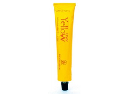 Yellow profesjonalna farba do włosów mahoniowy popielaty brąz 100ml 4/51